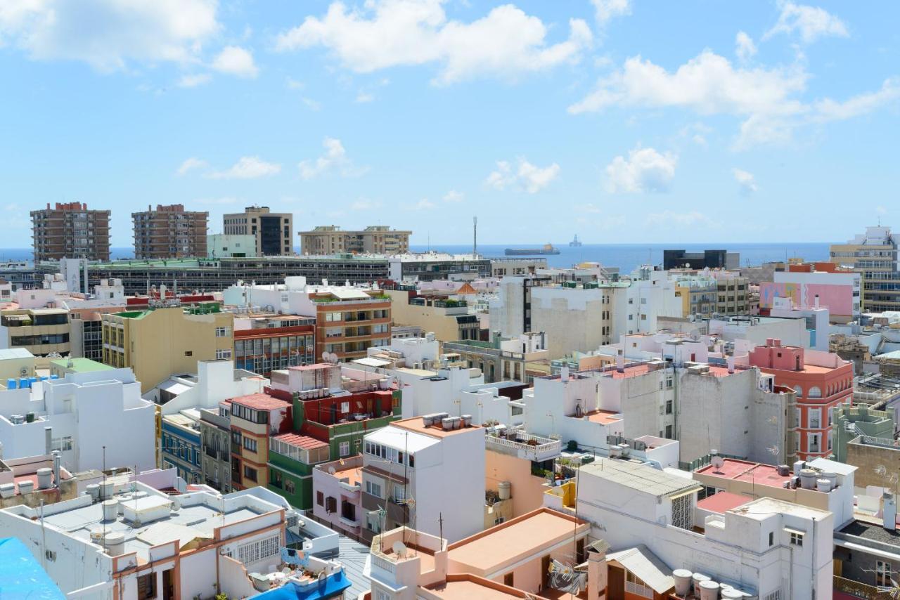 شقة لاس بالماس دي غران كاناريا  في Espectacular Atico Con Vistas Al Mar المظهر الخارجي الصورة